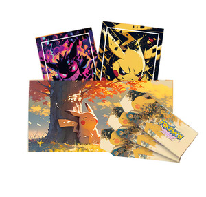 YZ Price Cheap Chinese New Exclusive Manufacturer Pokemoned Heart Gold Gift Set Blind Box Real Pokemoned Card Supplies Proxy - Product Image 1