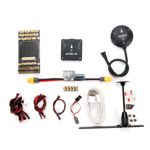 Offre Spéciale : Contrôleur de Vol Holybro Pix32 H743 avec Baseboard / Mini Baseboard, Module d'Alimentation et GPS M8N pour Avions Multirotors RC - Product Image 3