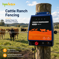 HPSFENCE ODM OEM HPSFENCE350 IPX6 Elektrische Omheining Energizer 12V 3.5J Omheininglader voor paardenweidegrenscontrole