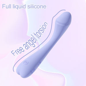 Mainan Seks Vibrator Silikon Cair Kuat untuk Wanita dengan Titik G, Bertenaga USB, Gratis Angel Torsion - Product Image 3