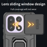 Étui de protection antichoc avec anneau magnétique en métal pour OnePlus 15/Ace5 Ultra