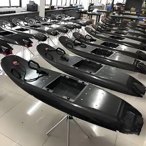 กระดานโต้คลื่นไฟฟ้าแบบแผ่นเดียว กำลังสูง ทำจากคาร์บอนไฟเบอร์หรือ EPP พร้อมแบตเตอรี่และมอเตอร์ความจุสูง - Product Image 5