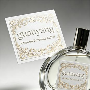 Etiqueta de <span class=keywords><strong>perfume</strong></span> PET plateada brillante con relieve personalizado para botellas de <span class=keywords><strong>perfume</strong></span> de 5ml <span class=keywords><strong>y</strong></span> 10ml, adhesivo con logotipo personalizado - Product Image 2