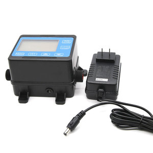 Compteur de débit de valve intégré avec affichage numérique, compteur d'eau de tuyau à 4 points, compteur d'eau électronique, vente directe d'usine - Product Image 2