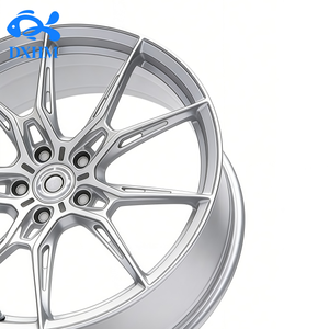 ล้อแม็กซ์ซิลเวอร์สปลิตสปอค สำหรับรถแข่ง ขนาด 19x9.5J 5x120 +20 มม. CB72.6 <span class=keywords><strong>5</strong></span> รู แบบเว้าลึก สำหรับรถแต่งสุดหรู VIP Stance <span class=keywords><strong>Pro</strong></span> - Product Image 4