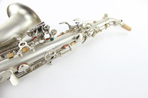 <span class=keywords><strong>Saxophone</strong></span> en laiton pour enfants, finition dorée électrophoretique, réglable, EB, vente en gros pour fabricants d'instruments de musique - Product Image 3