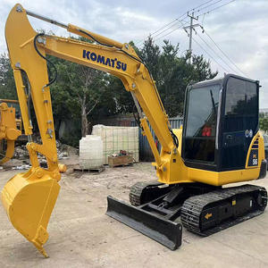 Escavatore Cingolato Usato da 5 Tonnellate Economico e di Grande Successo, Mini Escavatore Usato Komatsu PC56, Komatsu 56 da 5 Tonnellate in Vendita - Product Image 2