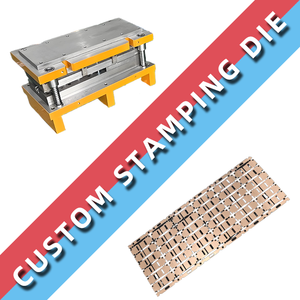 Troquel de perforación SKD11 de alta velocidad para marco de plomo <span class=keywords><strong>semiconductor</strong></span> y conectores automotrices Molde de estampado de precisión CNC - Product Image 1