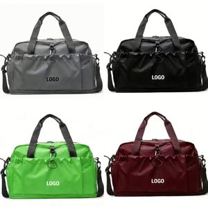 Sac de voyage en PVC avec compartiments séparés pour les objets humides et secs, portable et adapté aux voyages et aux sports - Product Image 2