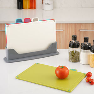 Morden phong cách PP + TPR thân thiện với môi tùy chỉnh nhà bếp thớt cắt thiết lập với lưu trữ đứng - Product Image 6