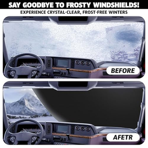Thickened Solid Color Card-in Type <b>Hooks</b> Windproof Anti-theft PVC Adhesive Backing Rain Snow Proof Durable <b>Car</b> Windshield - Product Image 2