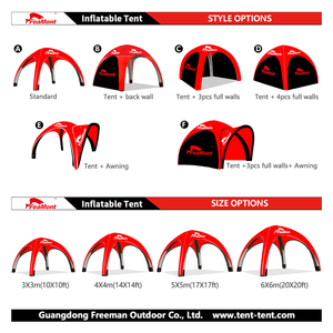 Tenda Gonfiabile Pubblicitaria Portatile e Leggera FEAMONT per Backpacker e Viaggiatori Solitari con Borsa Compatta - Product Image 2