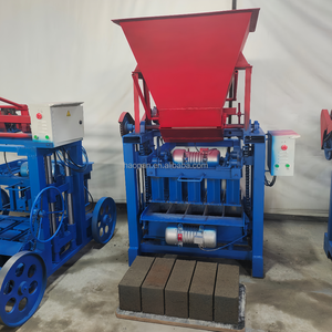 Machine à fabriquer des briques en béton extrudeuse automatique sous vide Geobeton 4-<span class=keywords><strong>35C</strong></span>, machine à fabriquer des pavés, production de 2500 à 15000 briques par 8h - Product Image 1