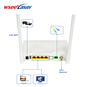 WSEE XF3101-X3 2025 GPON/XPON ONU 1GE+3FE+WiFi+GPRS 4+CATV Equipo de Fibra Óptica Triple Play POE (IP/TCP SCUPC/<span class=keywords><strong>APPC</strong></span> 1310/1490nm) - Product Image 4