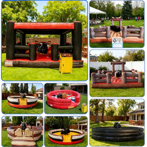 Toro Mecánico Inflable Comercial Para Adultos, Máquina de Rodeo, <span class=keywords><strong>Juegos</strong></span> Deportivos - Product Image 4