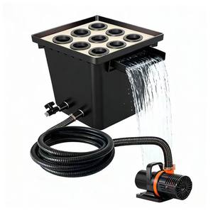 Kits carrés <span class=keywords><strong>de</strong></span> déversoir <span class=keywords><strong>de</strong></span> cascade en plastique avec média filtrant écologique et <span class=keywords><strong>lampe</strong></span> <span class=keywords><strong>UV</strong></span> <span class=keywords><strong>pour</strong></span> étang <span class=keywords><strong>de</strong></span> jardin d'eau Koi - Product Image 2