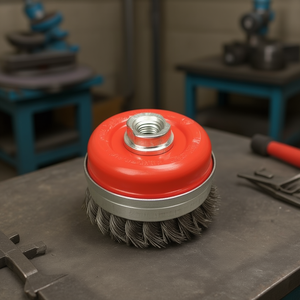 Brosse à tiges torsadées Ttake M14 en fil d'acier 12000 Giri Min pour le polissage des métaux - Product Image 3