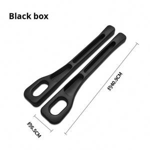 Accessoires intérieurs de voiture, remplisseur de l'espace latéral du siège de voiture, 2 pièces, bouchon avec fentes de rangement, kits en matériaux EVA, accessoires intérieurs de voiture - Product Image 1