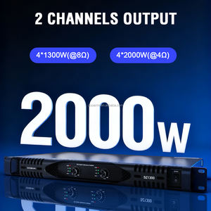 Bestseller 1U 2-Kanal Klasse-D-Verstärker 1300W Pro-Audio Stereo Karaoke-Soundsystem Digitaler Leistungsverstärker Empfänger-Verstärker - Product Image 3