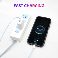 Câble de charge rapide USB-C vers Type-C PD 3A en nylon/PVC tressé 60W pour téléphone, appareil photo et écouteurs