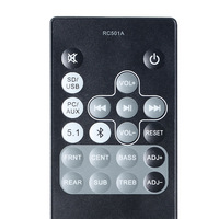 Remplacement de la télécommande de la barre de son pour Edifier RC501A R501BT Universal 5.1 BT Speaker System Remote Control