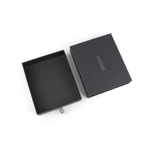 Hộp Ví Sang Trọng Mới Về 2022 Bao Bì Hộp Quà Màu Đen Tùy Chỉnh Cho Ví - Product Image 1