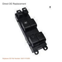 Interrupteur de lève-vitre électrique principal Subaru Forester 83071-FG090 Panneau de commande bouton AUTO