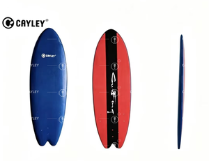 Tavola da Surf Blu con Superficie Liscia e Pinne, Leggera, per Attività Sportive Marine all'Aperto - Product Image 5