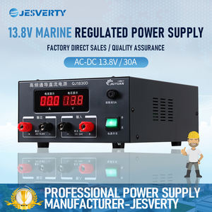 Jesverty 13.8V 30A Switching Power Supply Wall-Mounted DC Regulado para Navegação Marinha para Navios Barcos VHF Radio Radar - Product Image 2
