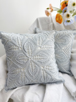 Housses de coussin de décoration de canapé personnalisées en usine 45x45 taie d'oreiller capitonnée marocaine