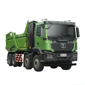 中国卡车m3000s shacman 6x4翻车机shacman垃圾场