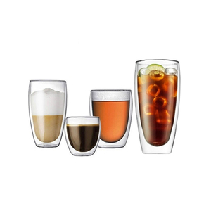 <span class=keywords><strong>Vasos</strong></span> Térmicos para café/vidrio de doble pared, 450mL/La mejor taza de vidrio de doble pared - Product Image 4