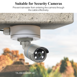 Boîte de jonction étanche IP66 <span class=keywords><strong>Techage</strong></span> pour supports de caméra IP de sécurité, accessoires CCTV pour caméras - Product Image 3