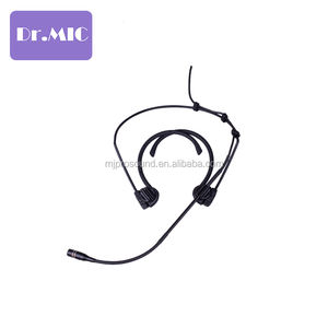 Microphone <span class=keywords><strong>casque</strong></span> <span class=keywords><strong>filaire</strong></span> pliable couleur noire avec prise de type <span class=keywords><strong>audio</strong></span>-technica enseignement parlant microphone mains libres - Product Image 5
