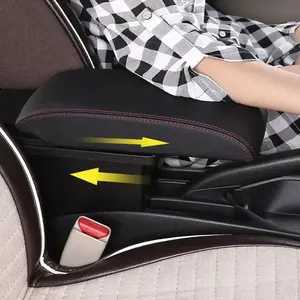 Boîte d'<span class=keywords><strong>accoudoir</strong></span> de voiture Smart Fortwo/Forfour, rangement intérieur, pièce de rénovation, modèle 2015-2018, C0003, matériau en cuir - Product Image 6