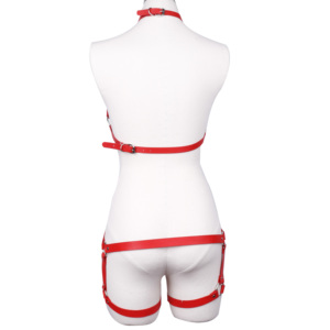 Fashion Bdsm Bondage Women Body <strong>Harness</strong> Bra Pu Leather Belt Adjustable Sexy <strong>Lingerie</strong> Bondage <strong>Harness</strong> - Product Image 3