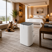 Climatiseur portable 10000 Btu, machine tout-en-un portable 12000 Btu pour le chauffage et le refroidissement/climatiseur mobile