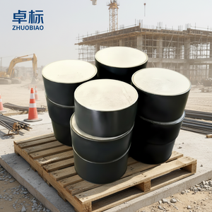 Tope de puente de elastómero de caucho liso, modelo YX/JX, color blanco, de Hebei - Product Image 6