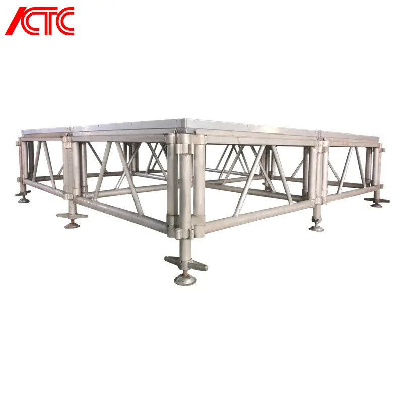 Portable aluminum performance party stage platform for sale