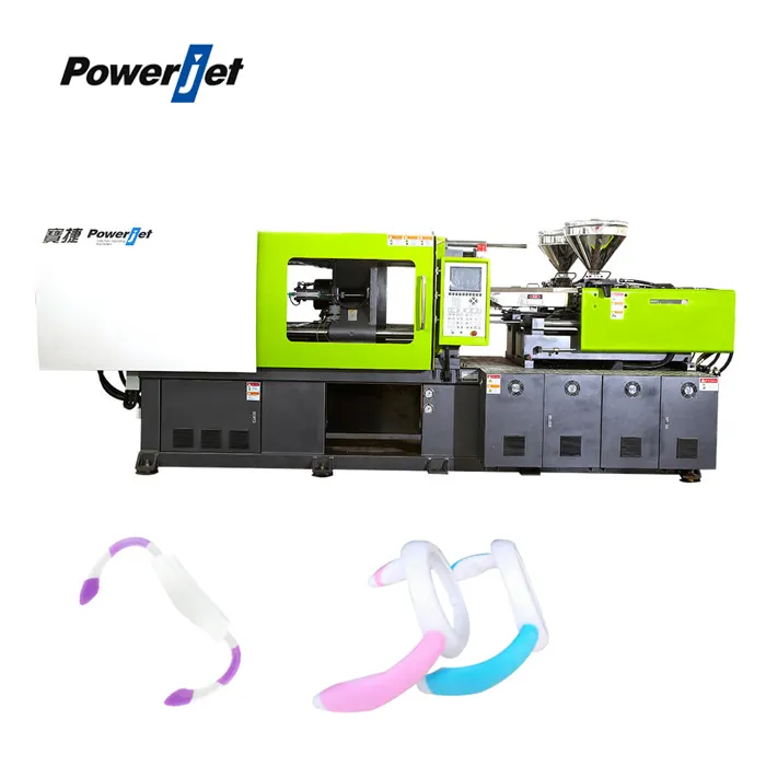 เครื่องฉีดพลาสติกสองสี Powerjet 2000kN สําหรับที่จับขวดนมทารก