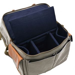 BSCI Factory Custom Professional Large Capacity Waterproof Nylon Dslr Video Digital Gear & <b>Camera</b> Bags <b>Backpack</b> for Travel - Product Image 4