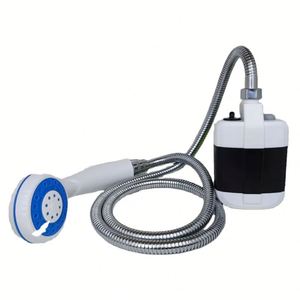ปั๊มน้ำแบบพกพาสำหรับอาบน้ำ ชาร์จผ่าน USB ใช้ได้กับแบตเตอรี่ 3.7V สายยาว 4.9 ฟุต เหมาะสำหรับชายหาด ว่ายน้ำ กิจกรรมกลางแจ้ง และการเดินทาง - Product Image 1