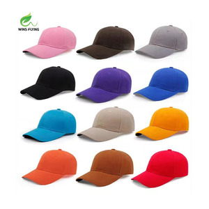 Gorra de Béisbol Wins Flying OEM al por Mayor, Personalizada, de 6 Paneles, Unisex, para Exteriores, de Algodón Negro, con Visera Curva y Bordado 3D - Product Image 1