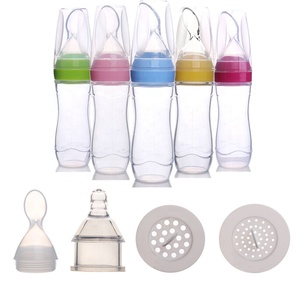 Productos de silicona <span class=keywords><strong>para</strong></span> bebé, alimentador de comida <span class=keywords><strong>para</strong></span> bebé, botella con cuchara tensora <span class=keywords><strong>para</strong></span> bebé, venta al por mayor - Product Image 5