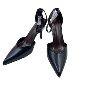 Sandales à talons hauts pour femmes, escarpins élégants à bout couvert, sandales sexy à talons avec bride de cheville - Product Image 3