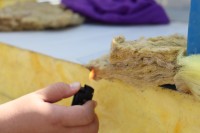 GUANGQIA Panneau sandwich acoustique en laine de roche Panneau insonorisant et d'isolation acoustique en fibres minérales