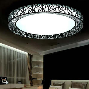 Lámpara de techo acrílica de forma creativa de nuevo diseño, luz de iluminación moderna redonda LED simple para el hogar para dormitorio - Product Image 5