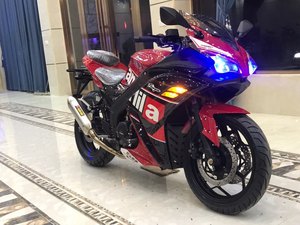 Moto <span class=keywords><strong>Kawasaki</strong></span> <span class=keywords><strong>Ninja</strong></span> 400cc bicylindre Yamaha R35 Horizon V6 SY200-4H Vitesse maximale 180 km/h Véhicule complet Fabriqué en Chine - Product Image 5