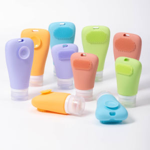 <span class=keywords><strong>Distributeur</strong></span> de voyage en silicone avec <span class=keywords><strong>ventouse</strong></span> et brosse <span class=keywords><strong>Distributeur</strong></span> de shampooing et de <span class=keywords><strong>gel</strong></span> <span class=keywords><strong>douche</strong></span> pour l'extérieur Kits de voyage - Product Image 1