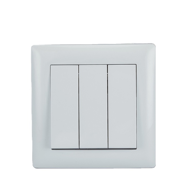 Cheap Hot Sale Top Quality Electric Switches for Home Electrical Socket Switches Conceal Type 3 Gang Switch